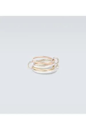 SPINELLI KILCOLLIN Anillo Hyacinth de oro amarillo y rosa de 18 ct y plata de ley