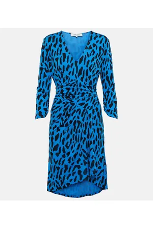 Diane von Furstenberg Vestido corto David estampado
