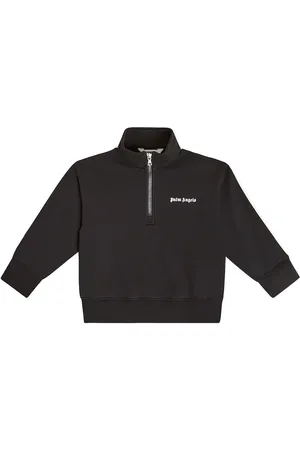 Palm Angels Sudadera de jersey de algodón a rayas
