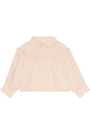 Donsje Blusa con volantes