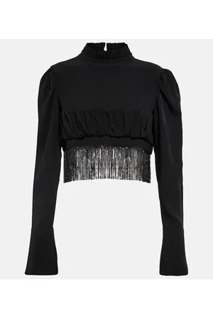Paco rabanne Crop top con adornos