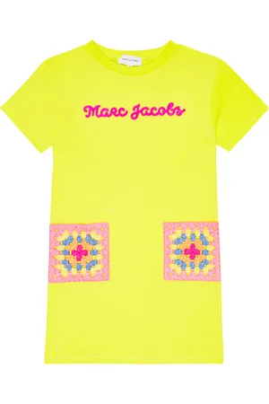 Marc Jacobs Vestido de algodón bordado