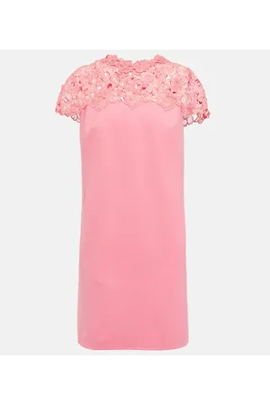 Oscar de la Renta Vestido corto con encaje