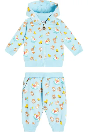 Moschino Bebé - chándal de algodón estampado