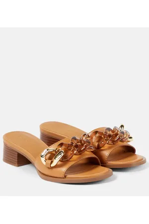 See by Chloé See By Chloé Mules de piel adornada