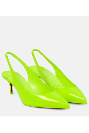 Christian Louboutin Salones destalonados Kate 55 de charol