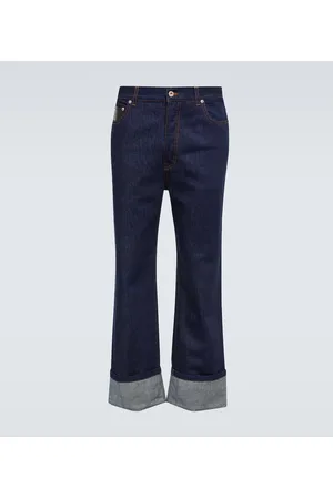 Loewe Jeans Fisherman con bajos vueltos