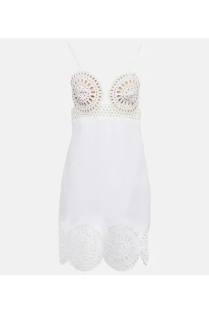 Stella McCartney Vestido corto en mezcla de algodón