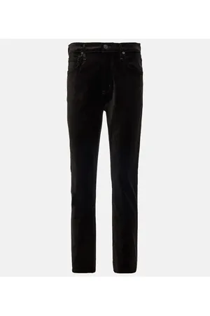 Citizens of Humanity Pantalones slim Jolene de terciopelo