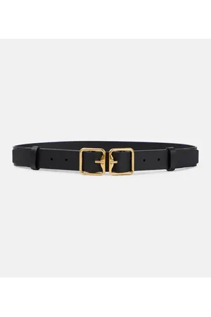 Burberry Cinturón Double B de piel