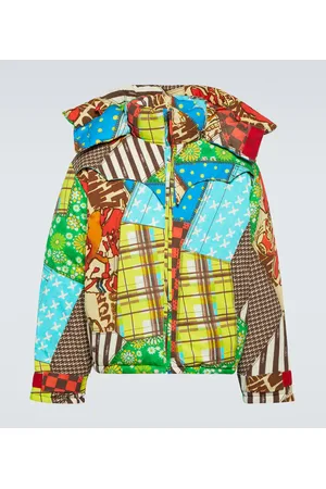 ERL Chaqueta de plumas estampada