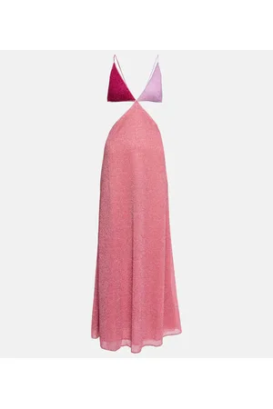 Oseree Oséree Vestido largo con aberturas