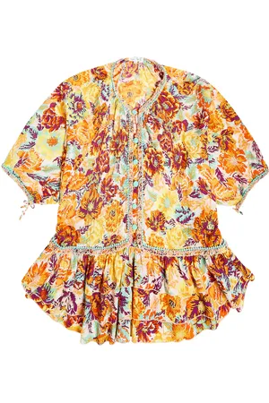 POUPETTE ST BARTH Poncho Bobo floral