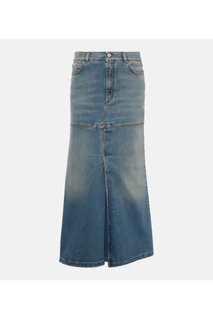 Dorothee Schumacher Falda midi Denim Love de denim