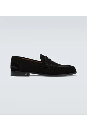 Christian Louboutin Mocasines de ante