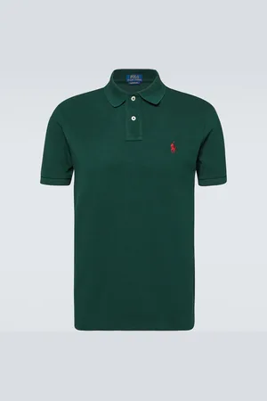 Ralph Lauren Polo de piqué de algodón