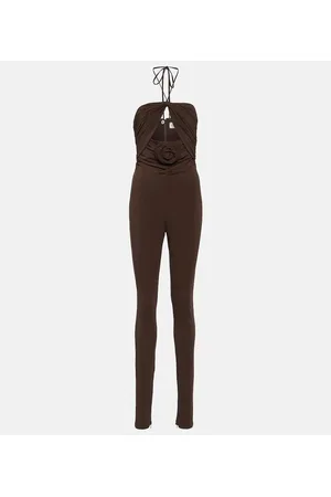 MAGDA BUTRYM Mono de jersey con apliques florales