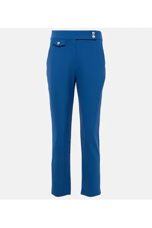 VERONICA BEARD Pantalones slims Renzo de tiro alto