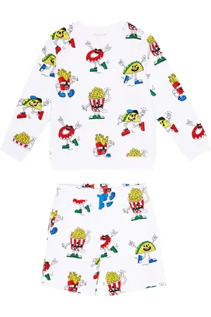 Stella McCartney Bebé - set de sudadera y shorts