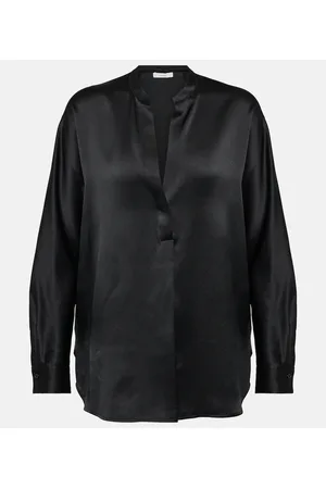 Vince Blusa en satén de seda
