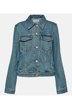 Loewe Chaqueta de denim con anagrama