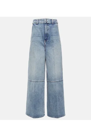 Khaite Jeans anchos Isla de tiro alto