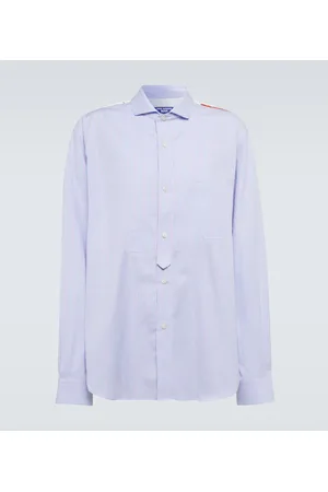 JUNYA WATANABE X Basquiat camisa de algodón estampada