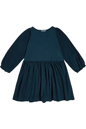 Molo Vestido Caro de pana fruncido