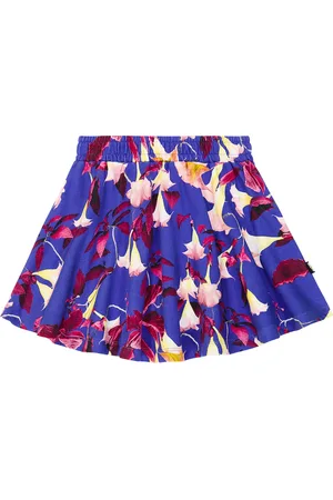 Molo Falda Barbera de algodón floral