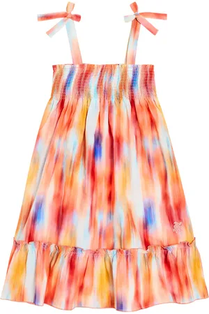 Vilebrequin Vestido Gloss de algodón tie-dye