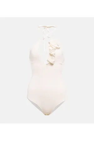 MAGDA BUTRYM Body de jersey con volantes