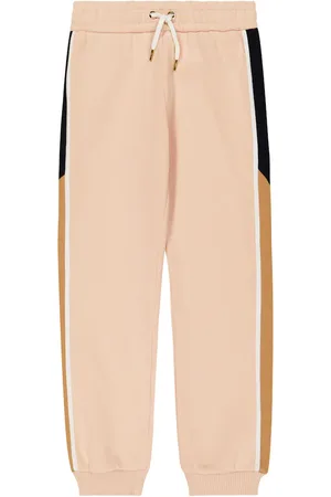 Chloé Chloé Kids Pantalones deportivos de algodón