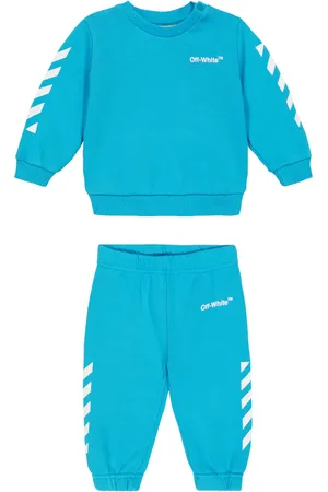 OFF-WHITE Bebé - chándal de algodón con logo