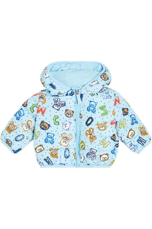 Moschino Bebé - chaqueta acolchada con estampado