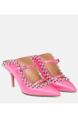 MALONE SOULIERS Mules Gala de satén adornados