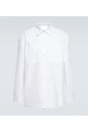 Jil Sander Camisa en popelín de algodón
