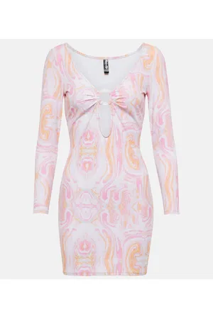 Reina Olga Vestido corto Duke estampado