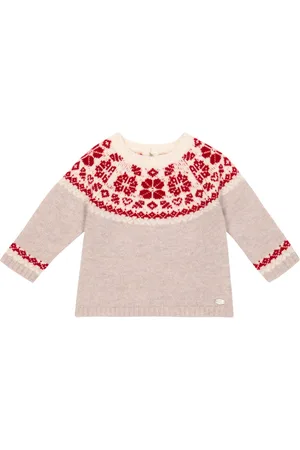 Tartine Et Chocolat Bebé - jersey de lana en jacquard