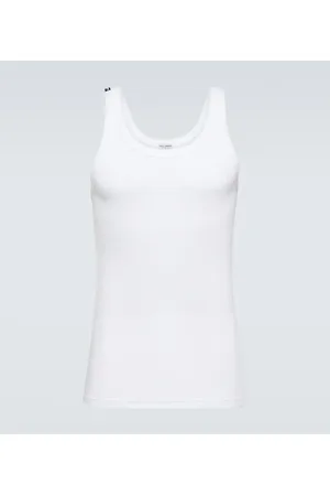 Dolce & Gabbana Tank top de algodón con logo