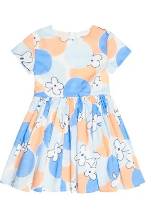 MORLEY Vestido de algodón estampado