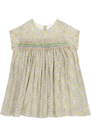 BONPOINT Bebé - vestido Maruska de algodón floral