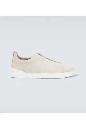 Ermenegildo Zegna Zapatillas Triple Stitch de ante