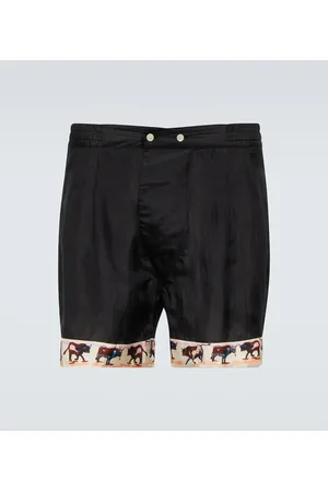BODE Bóxers Taureau de seda estampados