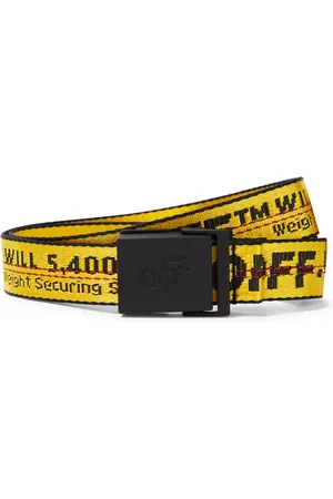 OFF-WHITE Cinturón en jacquard con logo