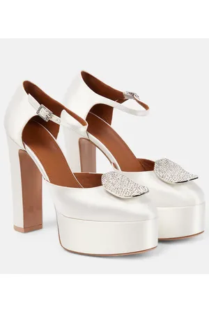 MALONE SOULIERS Salones con plataforma Terra de satén