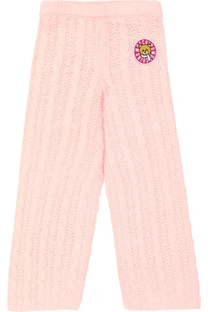 Moschino Pantalones Teddy Bear de punto trenzado