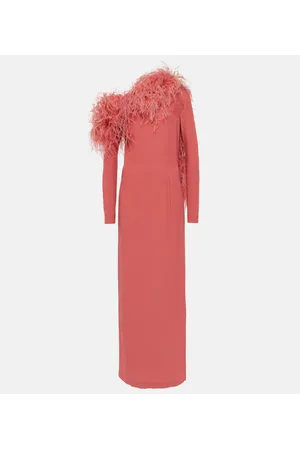 ‎Taller Marmo‎ Vestido de fiesta Garbo con plumas