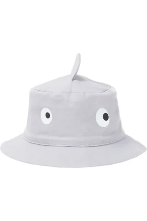 Stella McCartney Sombrero Shark de algodón