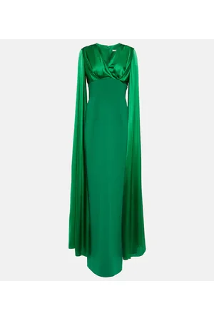 Safiyaa Vestido de fiesta de crepé