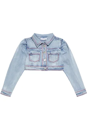 MONNALISA Chaqueta vaquera adornada